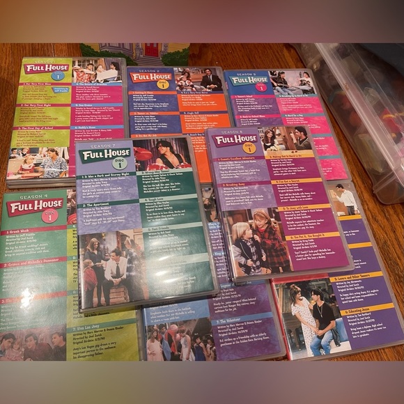 Full House The Complete Series ( 32 DVD Set) House Shaped Box - Picture 1 of 6